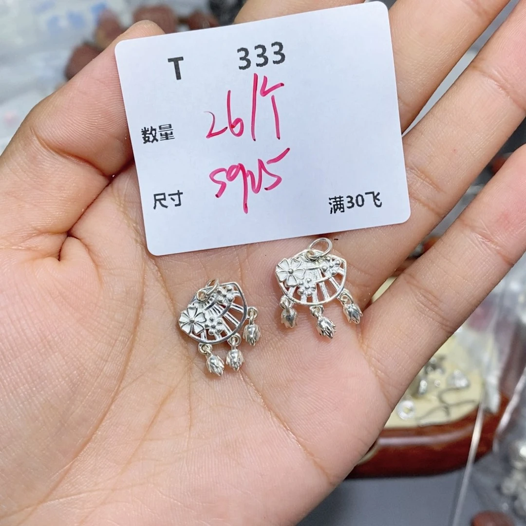 银S925镶嵌颈饰水晶T333