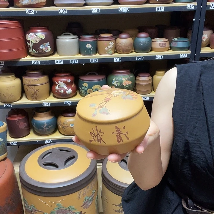 紫砂茶叶罐紫砂茶叶罐