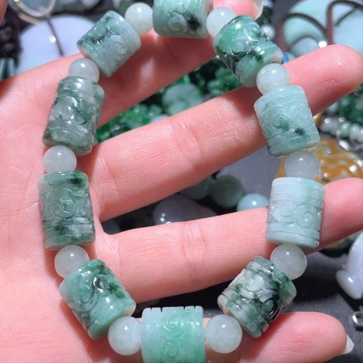 【闪购商品】翡翠颈饰未镶嵌天然翡翠