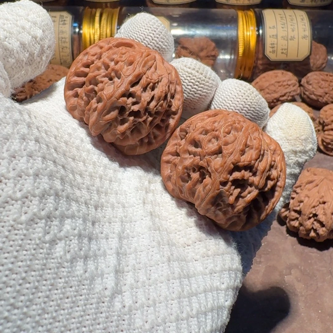 文玩核桃把件41山地正磨