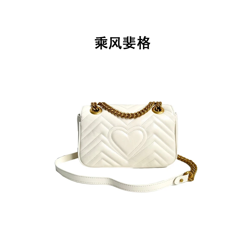 A164乘风婓格· 新款时尚百搭女包 【中号-米白色】