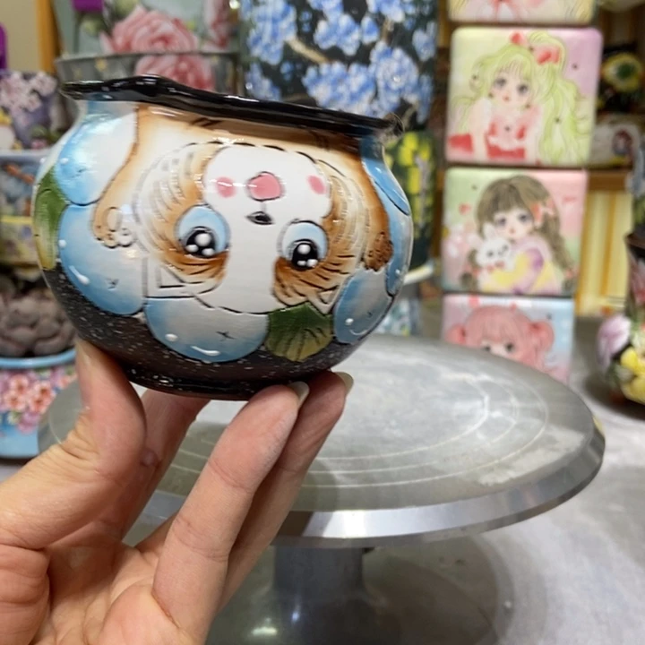 景德镇艺术手绘作品