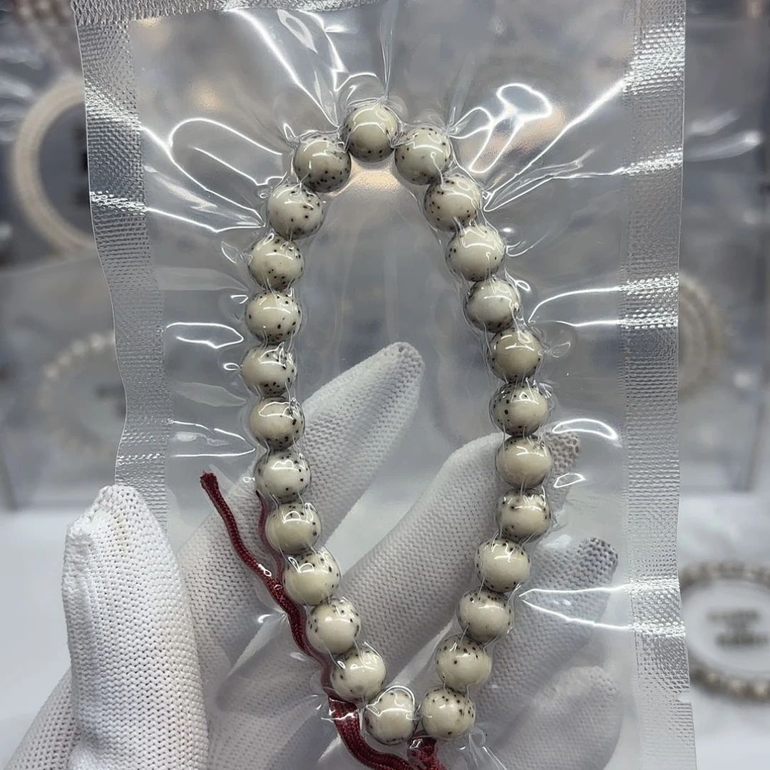 星月菩提吊坠9mm石玉圆珠手持