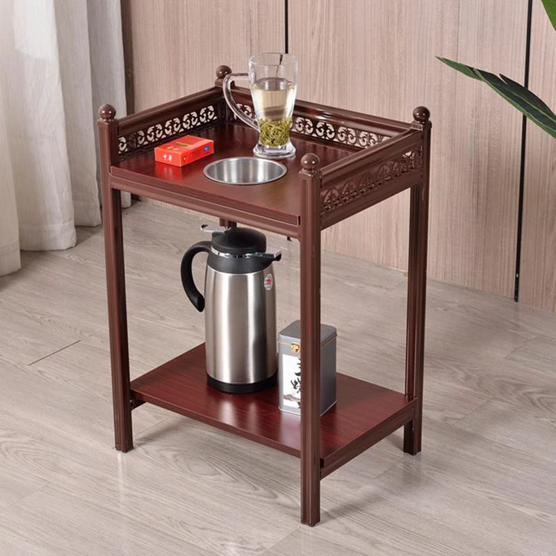 麻将桌茶几茶水架麻将机旁边小水杯架棋牌室专用烟灰缸放茶杯架子