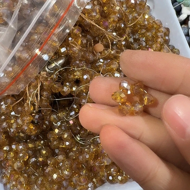 玛瑙/玉髓合金珠宝半成品91号打包