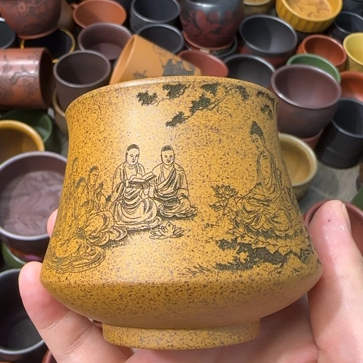 茶杯紫砂全手工紫砂