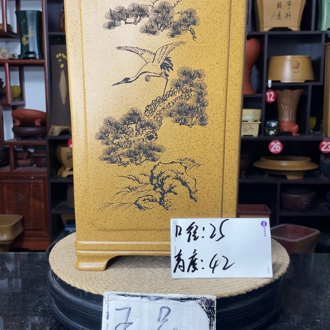 D-盆尚好紫砂花盆