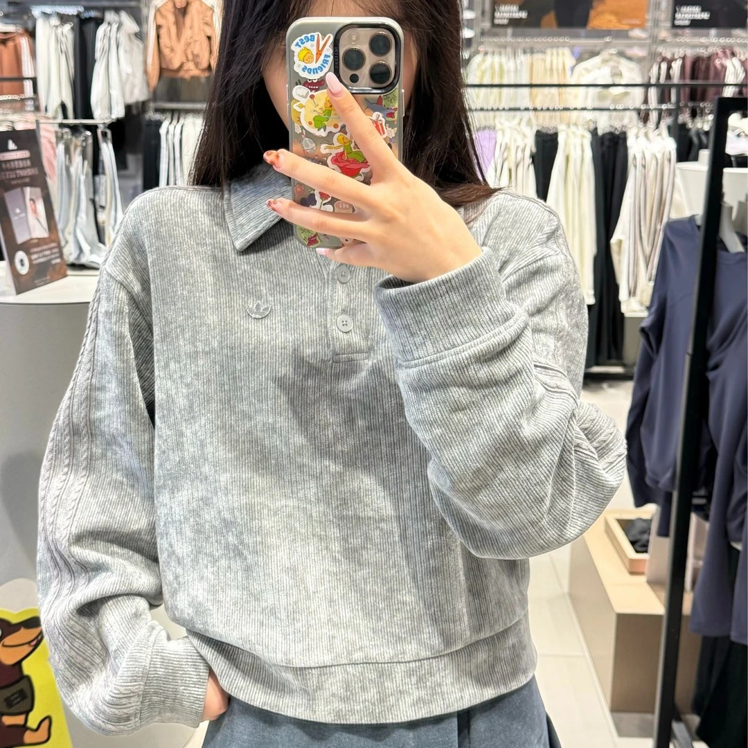 Adidas/三叶草时尚百搭运动短袖POLO衫 KS5981 KS5982