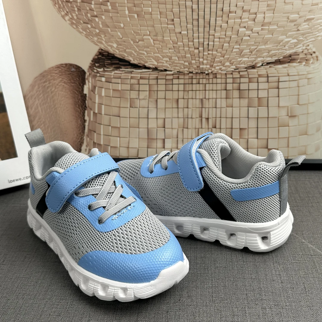 【26-37码】夏季男女运动鞋儿童网面童鞋软底透气男童休闲鞋 001