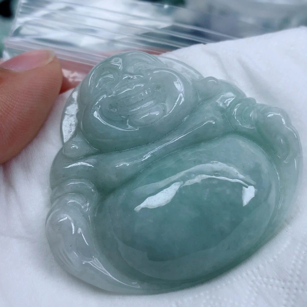 翡翠未镶嵌项链珠子珠