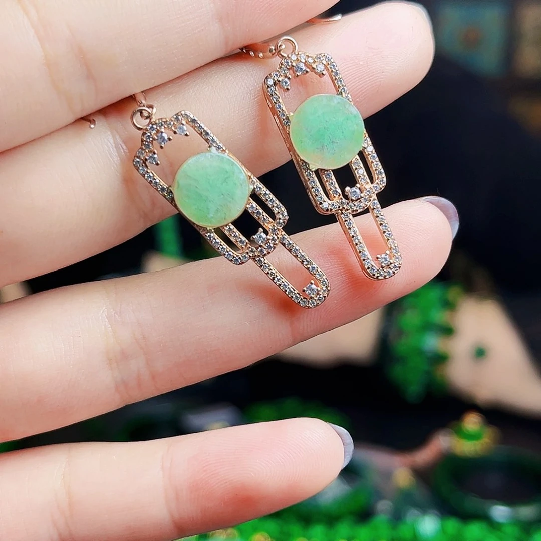 颈饰银S925镶嵌翡翠多样性