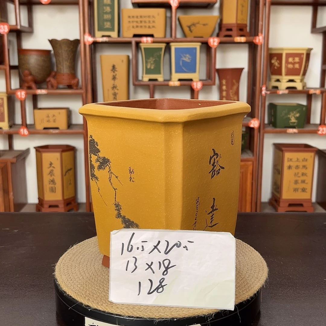 紫砂花盆紫砂花盆