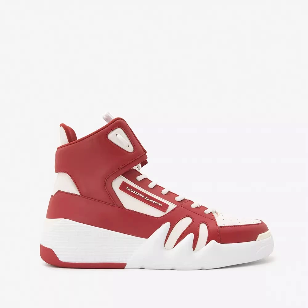 GIUSEPPE ZANOTTI GZ牛皮TALON系高帮厚底鹰爪运动鞋RM10007/005