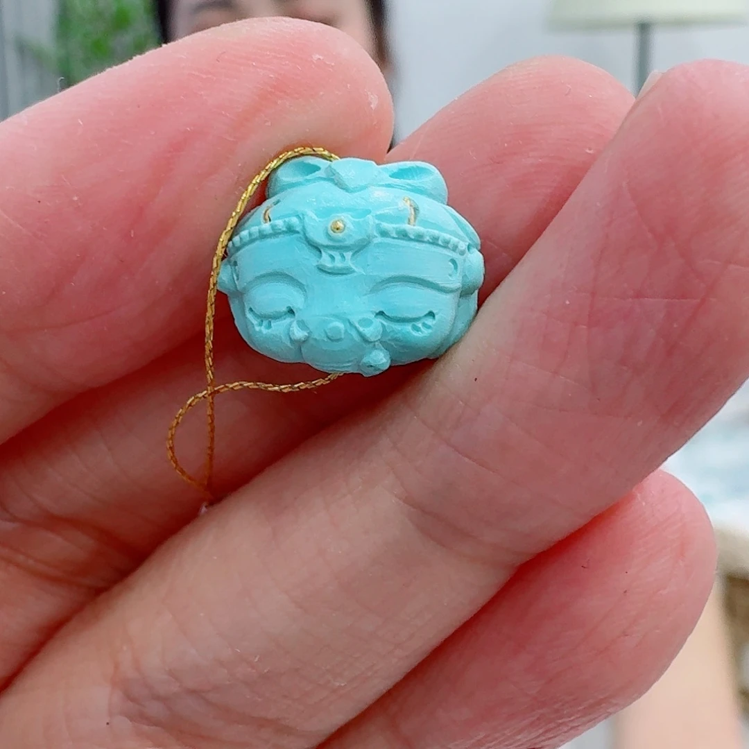 未镶嵌绿松石珠宝奇石