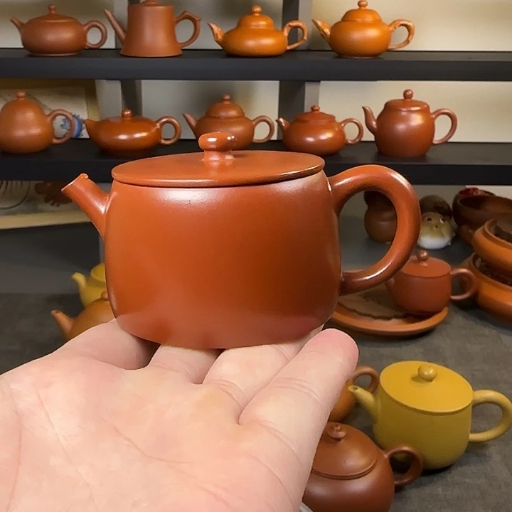 茶壶紫砂100cc汉瓦