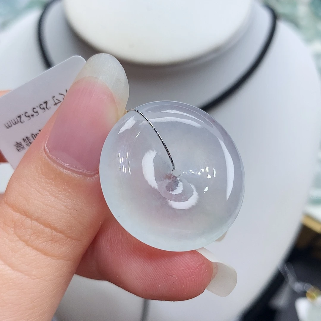 翡翠未镶嵌胸饰翡翠55，25.5/5.2