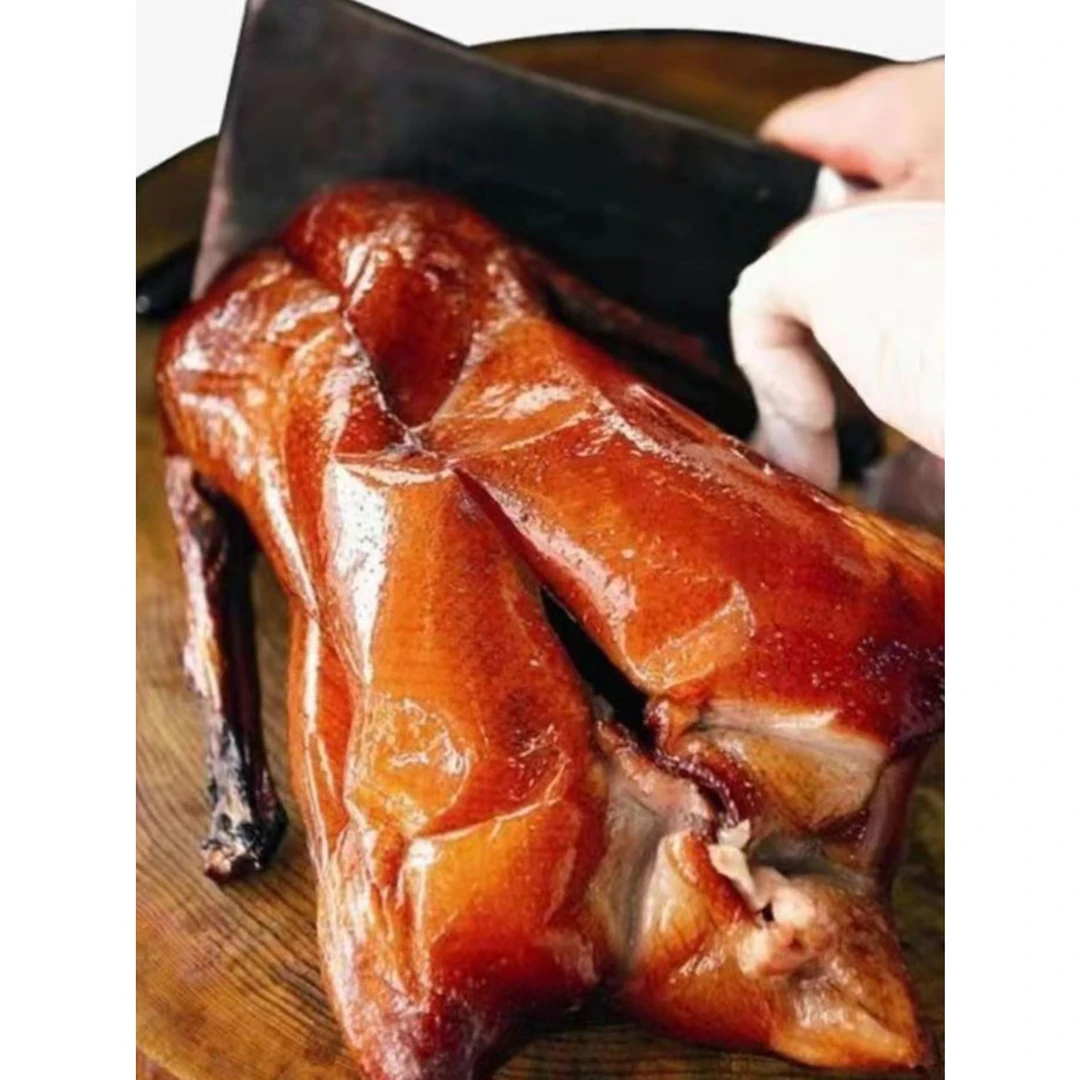 正宗广东烧鸭整只深井顺德烧鹅广式烧鹅广州特产烧鸭烤鸭熟食真空