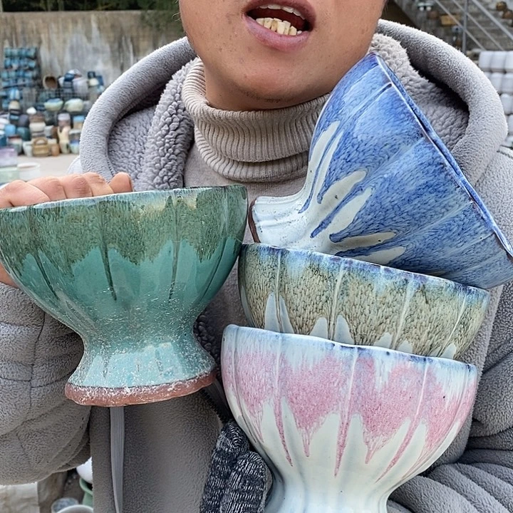 红陶正品高13口16