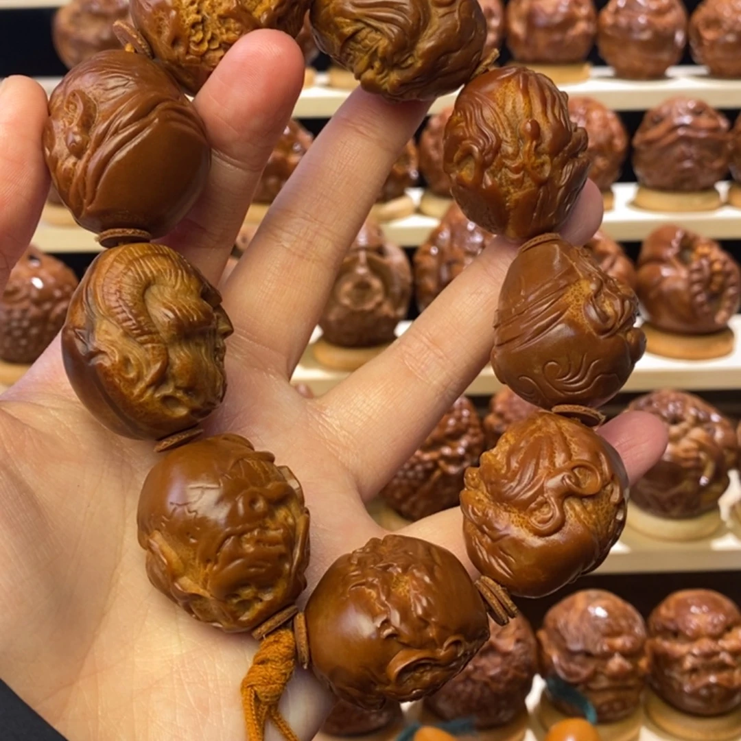 山***强橄榄核手串/手链橄榄