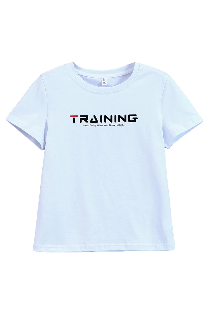 2025年新款短袖夏季女T恤短袖女款休闲舒适透气圆领短袖夏装时尚