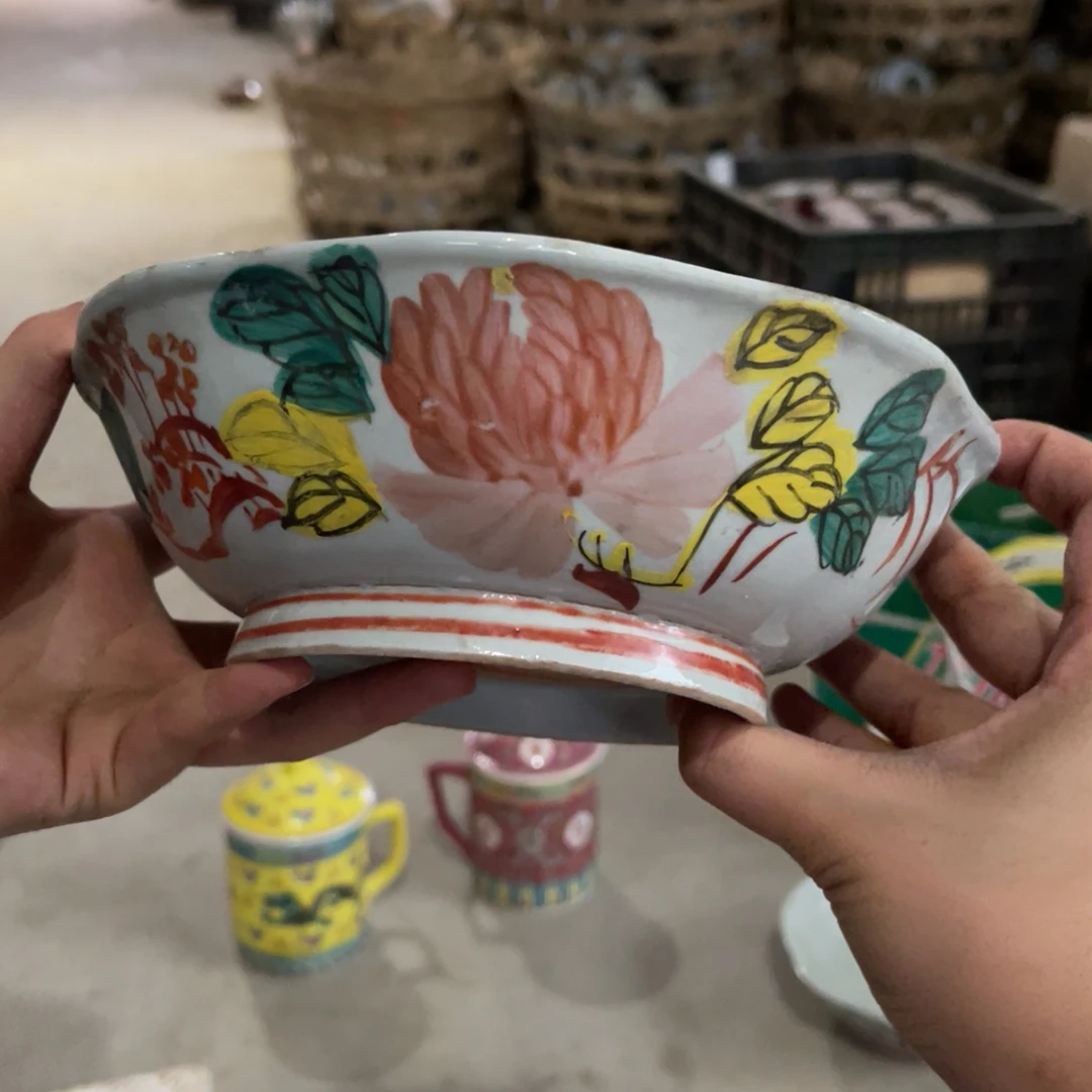 老瓷器 微瑕处理 介意勿拍