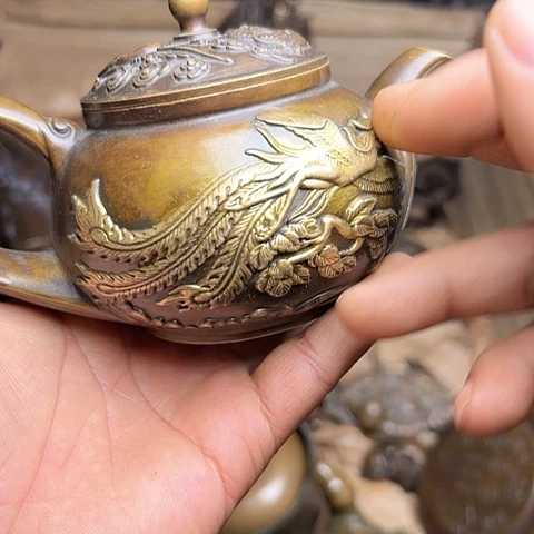 铜制工艺摆件把玩