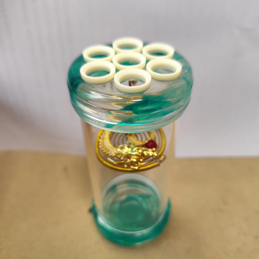 亚克力七孔叫罐(55135罐)(加一个盘龙簧)略显粗糙 完美主义者慎入