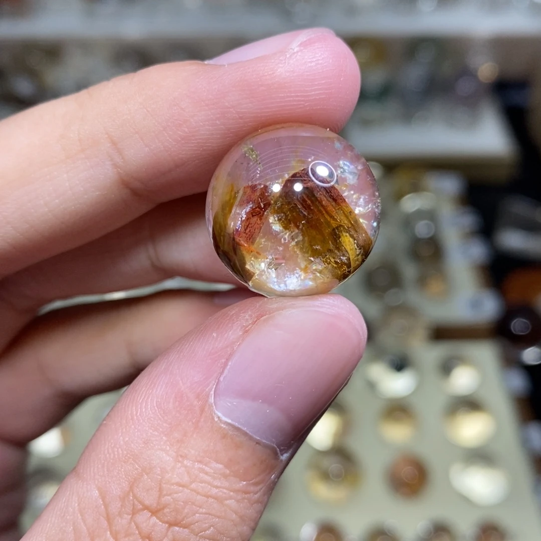 ^***$水晶珠宝半成品未镶嵌18.1m