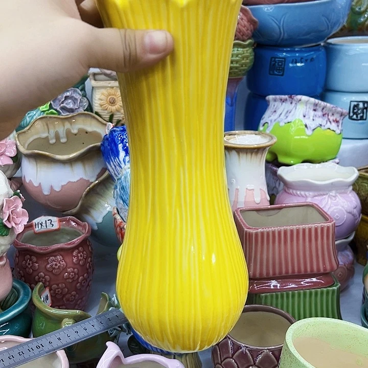 有孔.多肉陶瓷花盆！