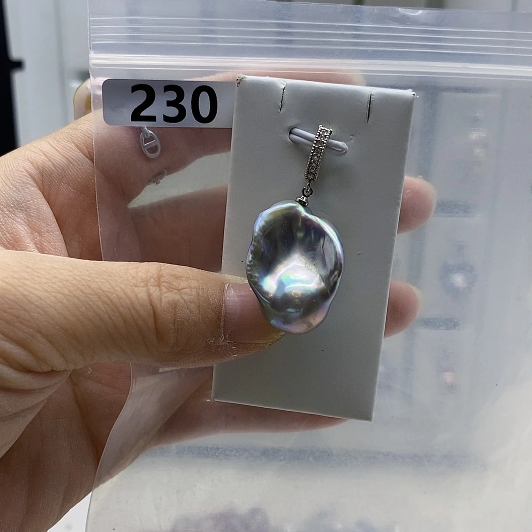 颈饰合金淡水珍珠