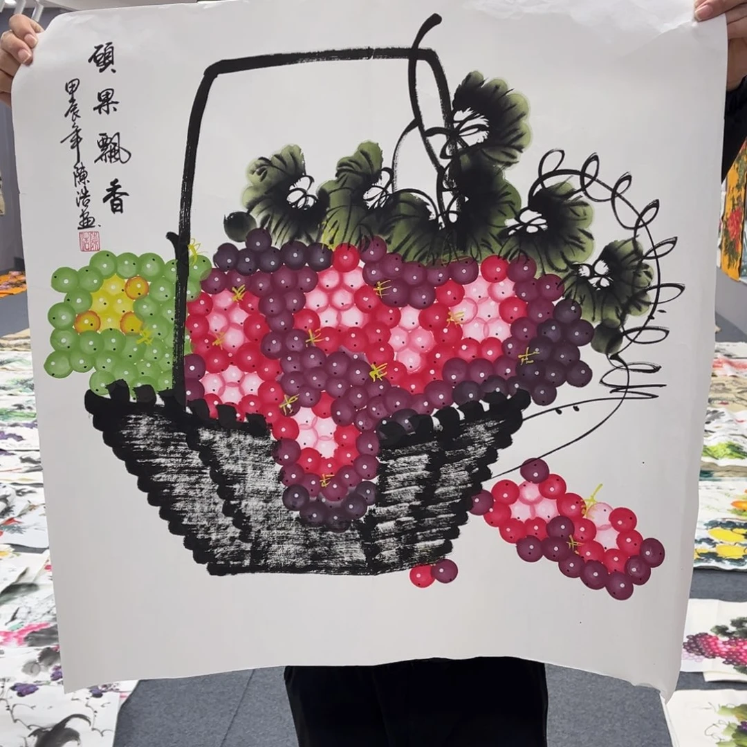 国画我的小伙伴们都在等着