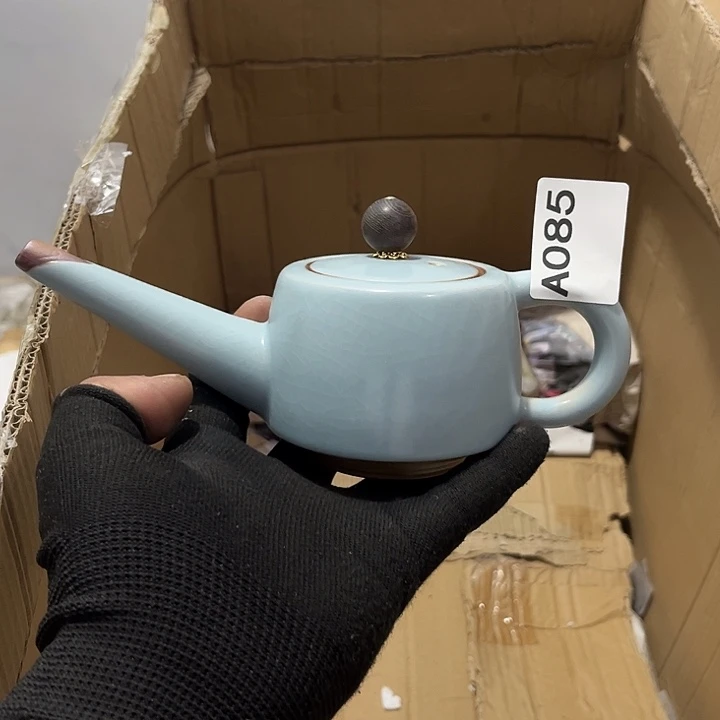 瓷片茶摆件工艺品摆件666