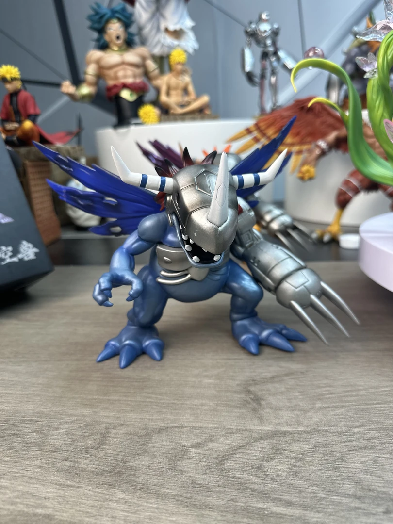 【全款现货 】19cm蓝色机械暴龙兽 手办摆件