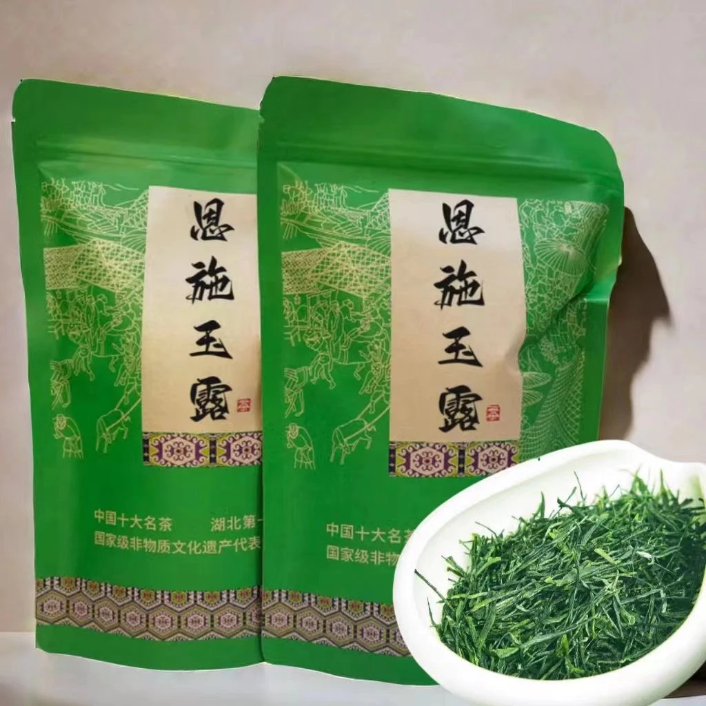 2025手工恩施玉露精品正宗蒸青绿茶含硒鲜嫩春茶罐装