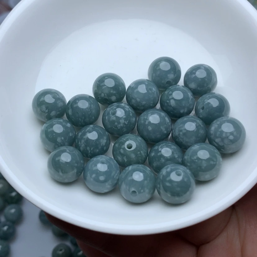 【闪购商品】翡翠手链未镶嵌卡12蓝水18颗