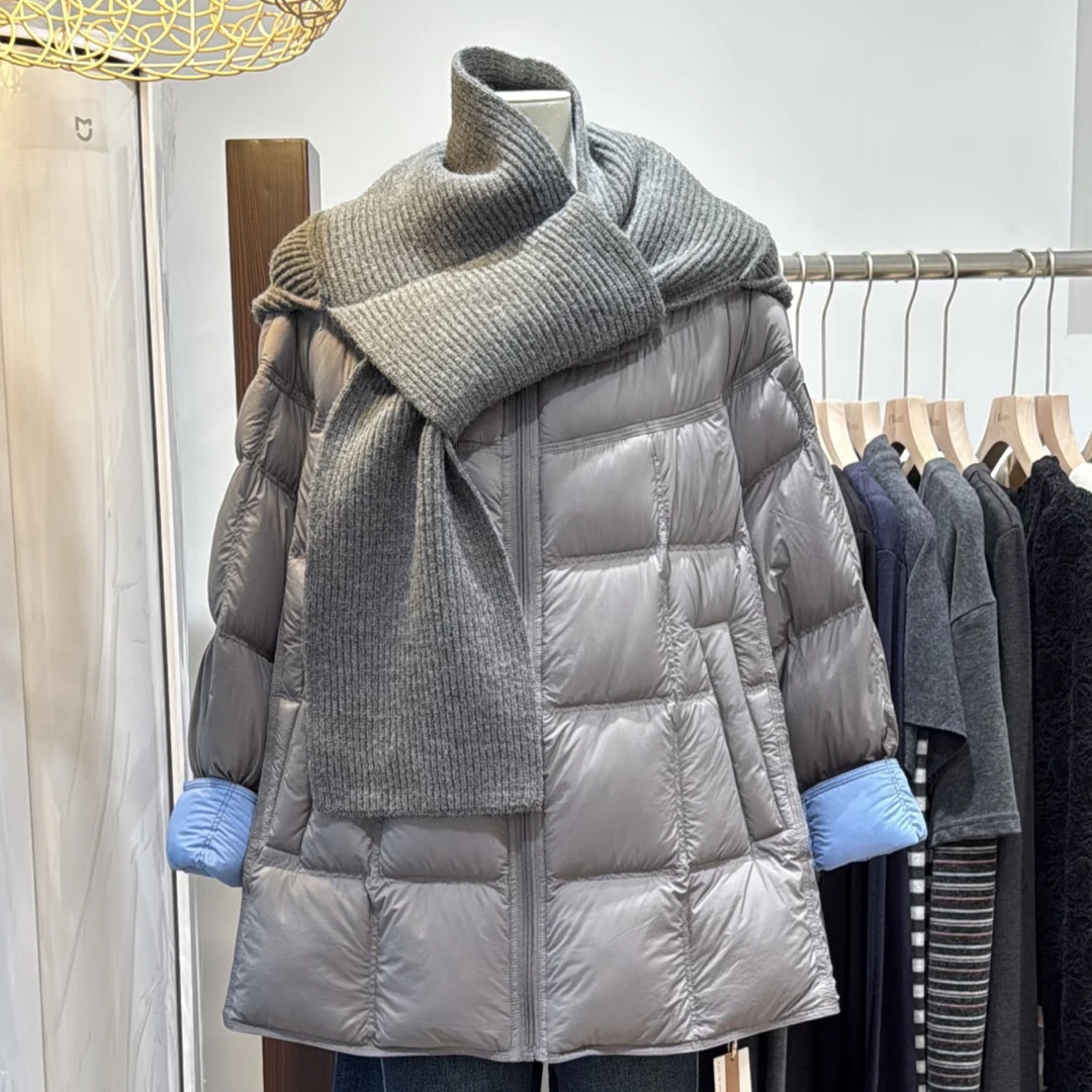 ZEMALA｜新款带围巾系列高品质羽绒服