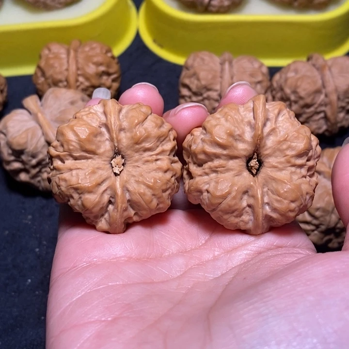 文玩核桃把件双***二蛙蛙39