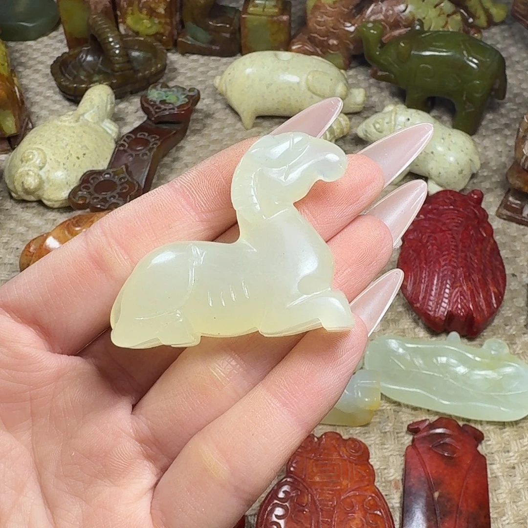白玉菩提吊坠挂件