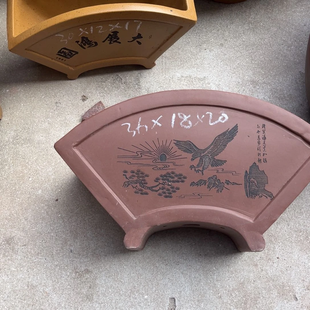 紫砂花盆盆景艺术