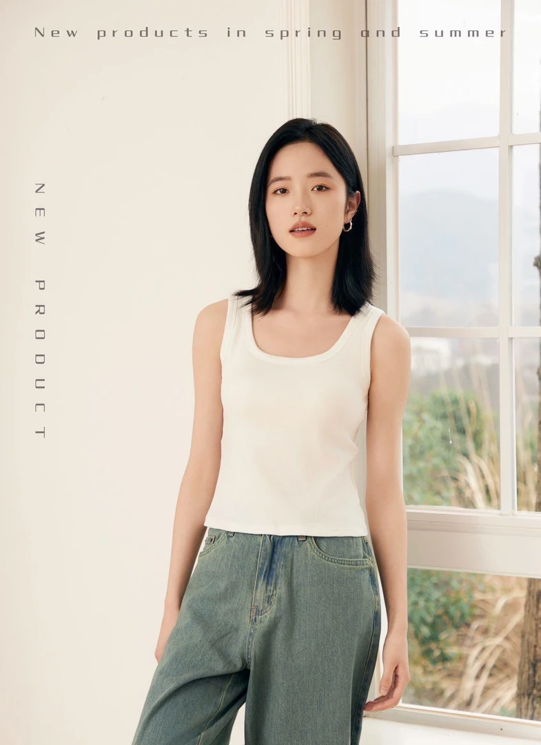 8629 韩系百搭背心