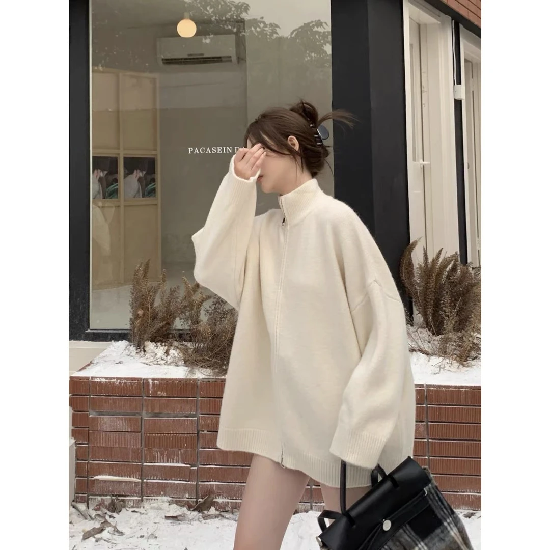 请叫我大韩 MY51双拉链宽松毛衣