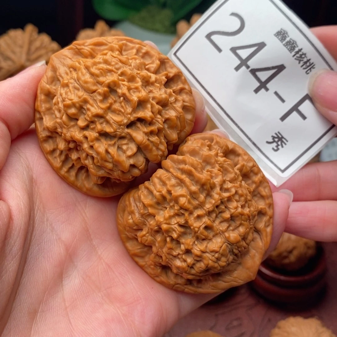 文玩核桃把件官帽49