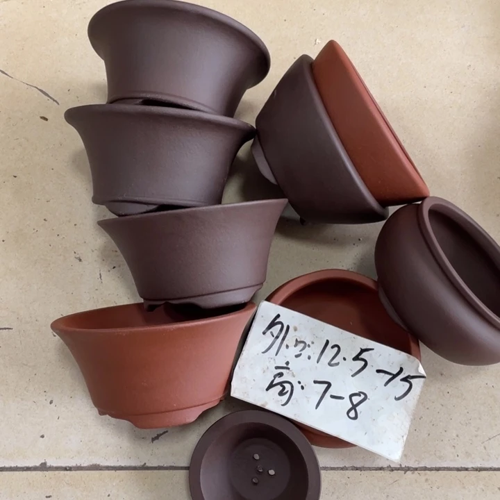 紫砂花盆花盆紫砂