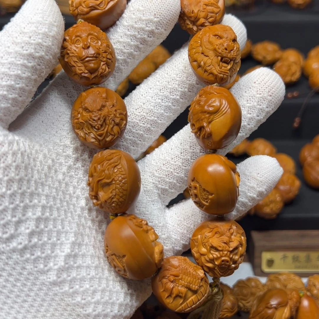 花***开橄榄核手串/手链2.2十二生肖