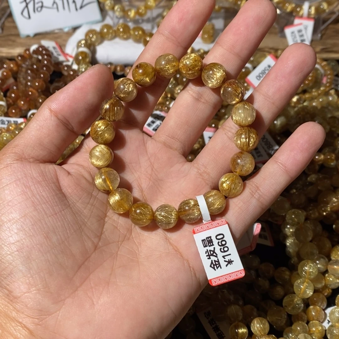 手链发晶未镶嵌是