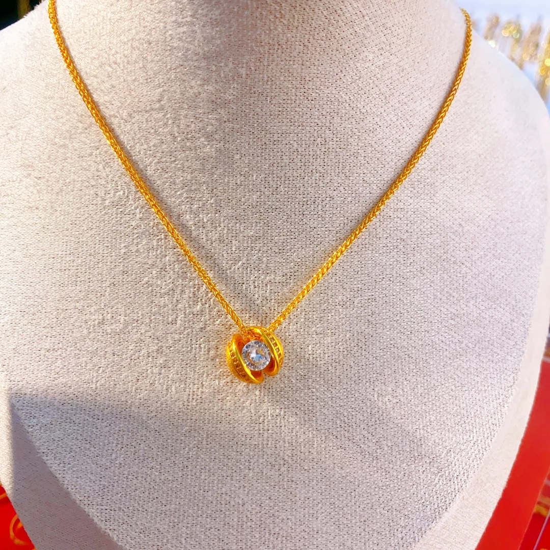 10414精美掌上明珠项链