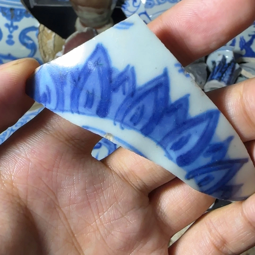 瓷片瓷片等物品的制作