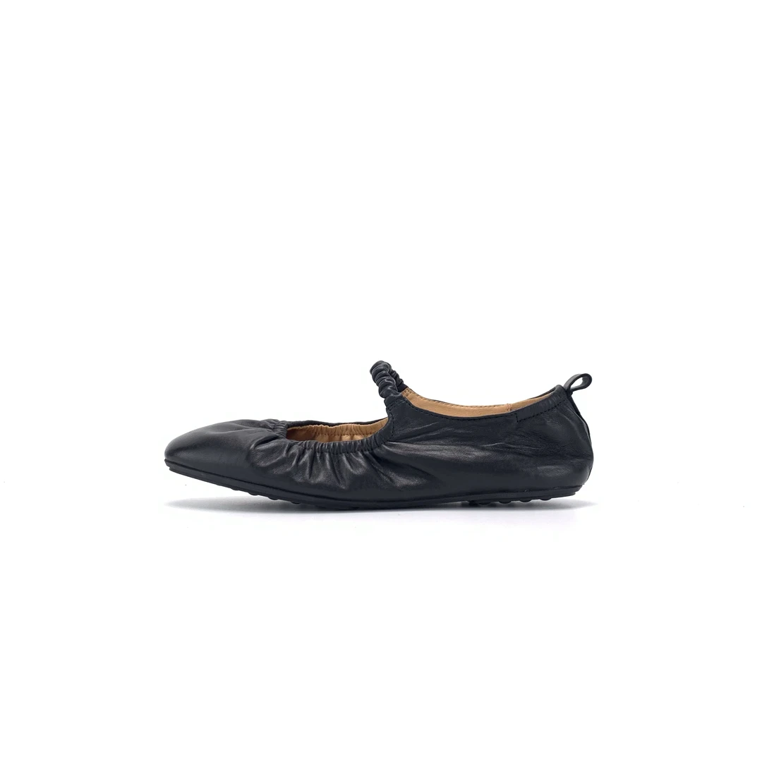 【羽毛】玛丽珍芭蕾舞鞋一字扣女鞋D1161