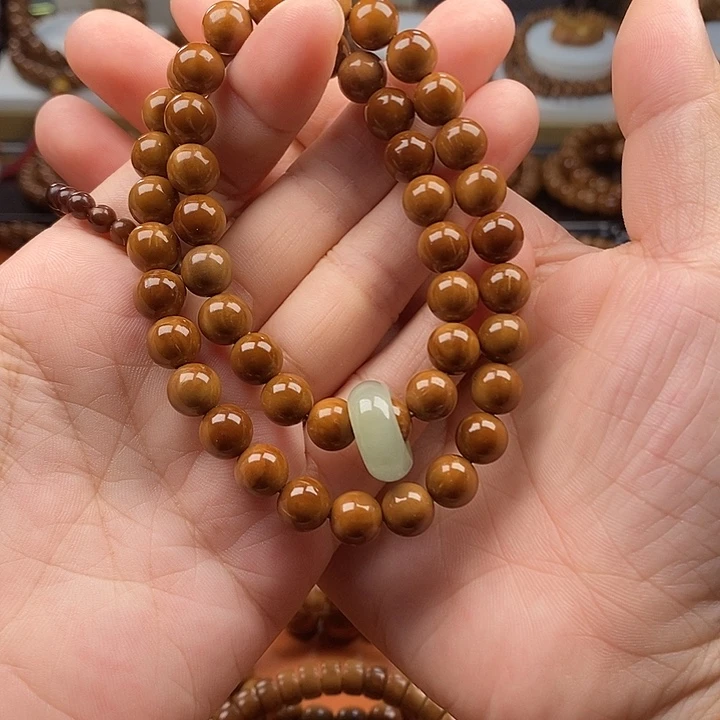 库克手串0.8圆珠双圈➕跑环