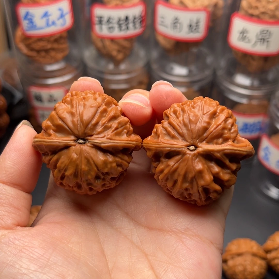 小***2文玩核桃把件42凤凰台
